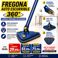 Fregona Auto Escurrible 360° - Limpieza Profunda Sin Esfuerzo
